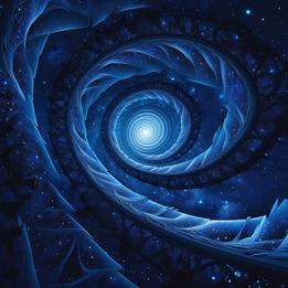 Spiraling Galaxy dream symbolism visualization