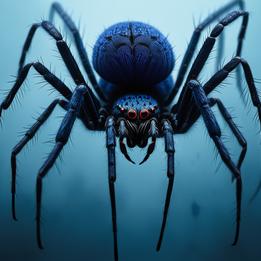 Spooky Spider dream symbolism visualization