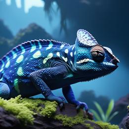 Spotted Chameleon dream symbolism visualization