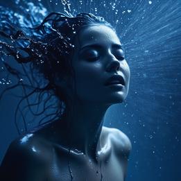 Squirting Water dream symbolism visualization