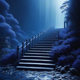 Stair dream symbolism visualization