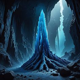 Stalagmite dream symbolism visualization