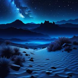 Starlit Desert dream symbolism visualization