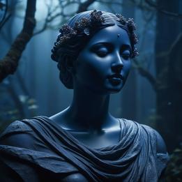 Statue dream symbolism visualization