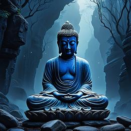 Stone Buddha dream symbolism visualization