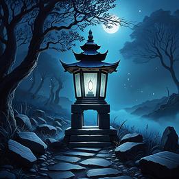 Stone Lantern dream symbolism visualization