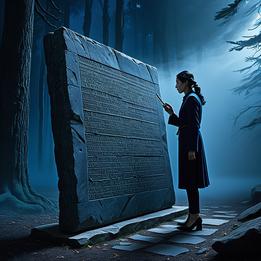 Stone Tablet dream symbolism visualization