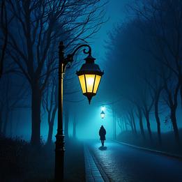 Streetlamp Glow dream symbolism visualization