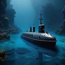 Submarine dream symbolism visualization