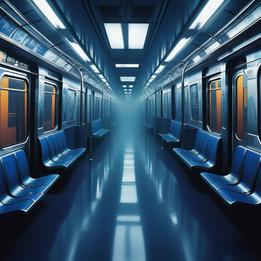 Subway dream symbolism visualization