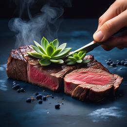Succulent Steak dream symbolism visualization