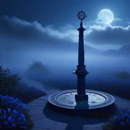 Sundial dream symbolism visualization