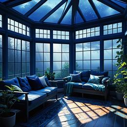 Sunlit Sunroom dream symbolism visualization
