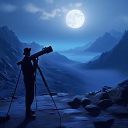 Sunlit Telescope dream symbolism visualization