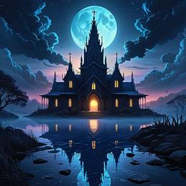 Sunset Over Sanctuary dream symbolism visualization