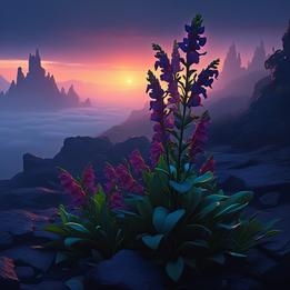 Sunset Snapdragon dream symbolism visualization