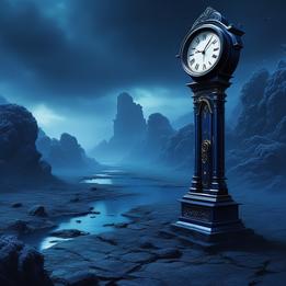 Surreal Clock dream symbolism visualization