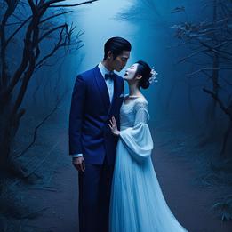 Surreal Jorōgumo dream symbolism visualization