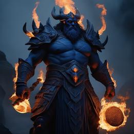 Surtr/Fire Giants dream symbolism visualization