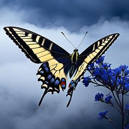 Swallowtail Flight dream symbolism visualization