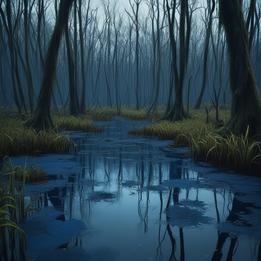 Swamp dream symbolism visualization