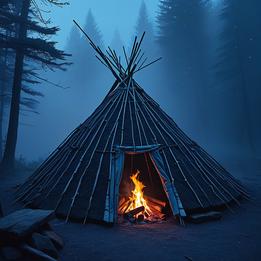 Sweat Lodge dream symbolism visualization