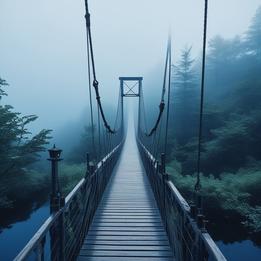 Swinging Bridge dream symbolism visualization