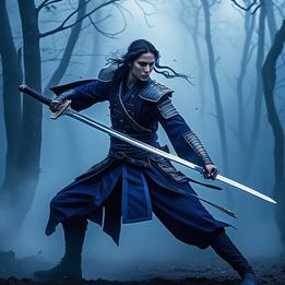 Swinging Sword dream symbolism visualization