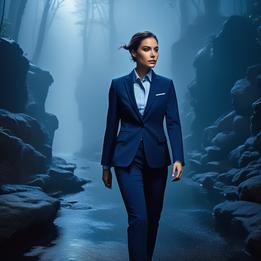 Tailored Blazer dream symbolism visualization