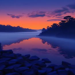 Tangerine Sunset dream symbolism visualization