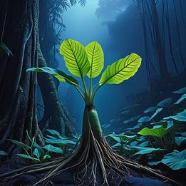 Taro Root dream symbolism visualization