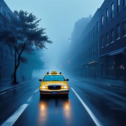 Taxi Cab dream symbolism visualization