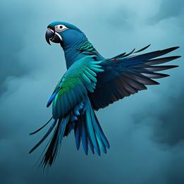 Teal Parrot dream symbolism visualization