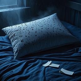 Tear-Stained Pillow dream symbolism visualization