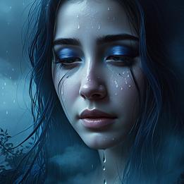 Tear dream symbolism visualization