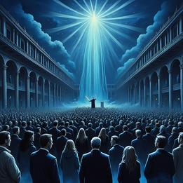 The Democracy dream symbolism visualization