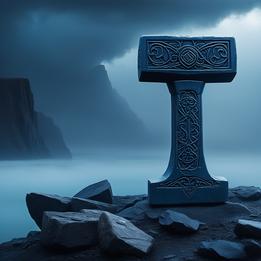 Thor’s Hammer (Mjölnir) dream symbolism visualization