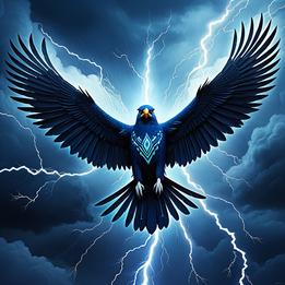 Thunderbird dream symbolism visualization