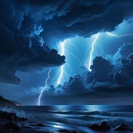 Thunderstorm Gathering dream symbolism visualization