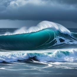 Tidal Wave dream symbolism visualization