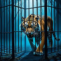 Tiger Prowling dream symbolism visualization