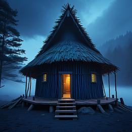 Timber Hut dream symbolism visualization