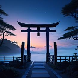 Torii Gate dream symbolism visualization