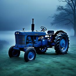 Tractor dream symbolism visualization