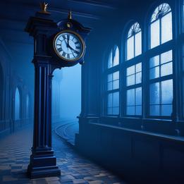 Train Station Clock dream symbolism visualization