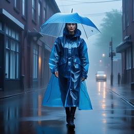 Transparent Raincoat dream symbolism visualization