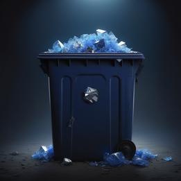 Trash dream symbolism visualization