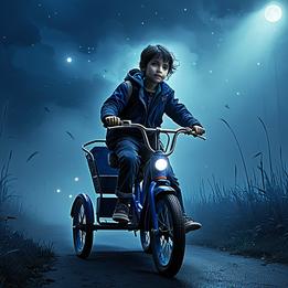 Tricycle dream symbolism visualization