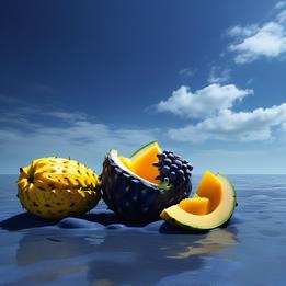 Tropical Fruit dream symbolism visualization