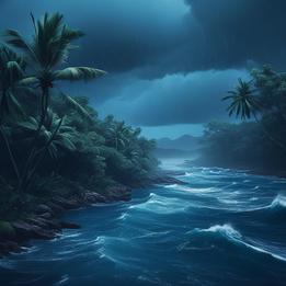 Tropical Storm dream symbolism visualization